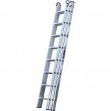 Aluminium Triple Extension Ladders 3m